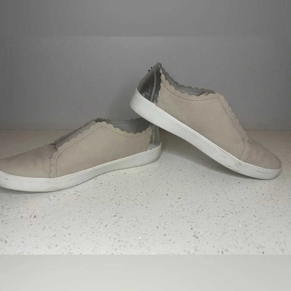 COLE HAAN Grand Crosscourt Scallop Slip-On Leather Shoes Women's Size 9B - Picture 8 of 10